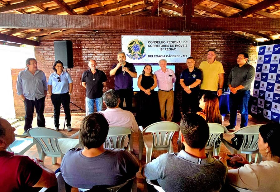 CRECI-MT REALIZA EVENTO MARCANTE EM CÁCERES PARA FORTALECER O MERCADO IMOBILIÁRIO