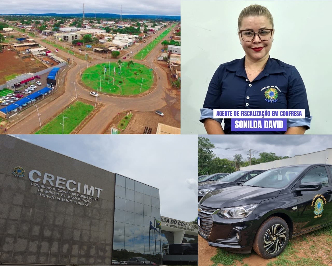 CRECIMT DESCENTRALIZA ATENDIMENTO COM FISCAL REGIONAL, CARRO ZERO KM E INAUGURA ESCRITÓRIO EM CONFRESA